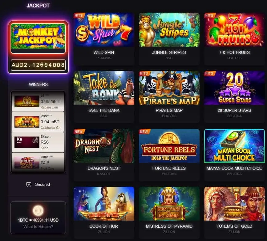 7bit casino slots